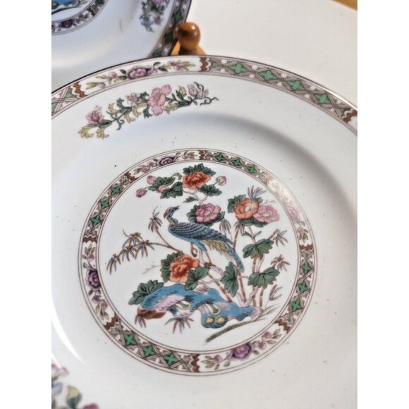 Vtg Wedgwood England Bone China Kutani Crane Bread & Butter or Salad  Plate 6" - Picture 5 of 11